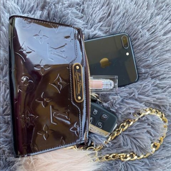 ❤️SOLD❤️Auth LOUIS VUITTON VERNIS TRUTH TROUSSE - Picture 8 of 8